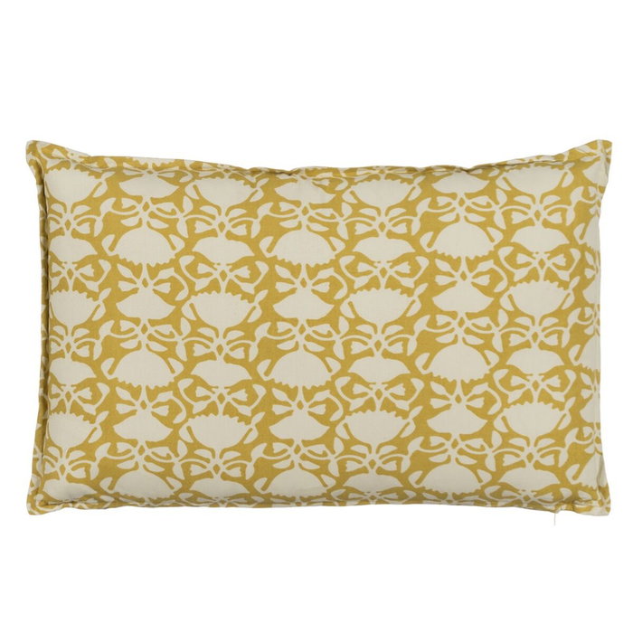 Ixia Cojín Beige-Mostaza 100% Algodón 60 x 40 cm Ixia Cojín Beige-Mostaza 100% Algodón 60 x 40 cm