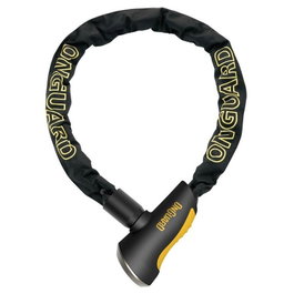 Onguard Cadena antirrobo Mastiff - Nivel de seguridad 80/100, 110 cm, acero reforzado con titanio