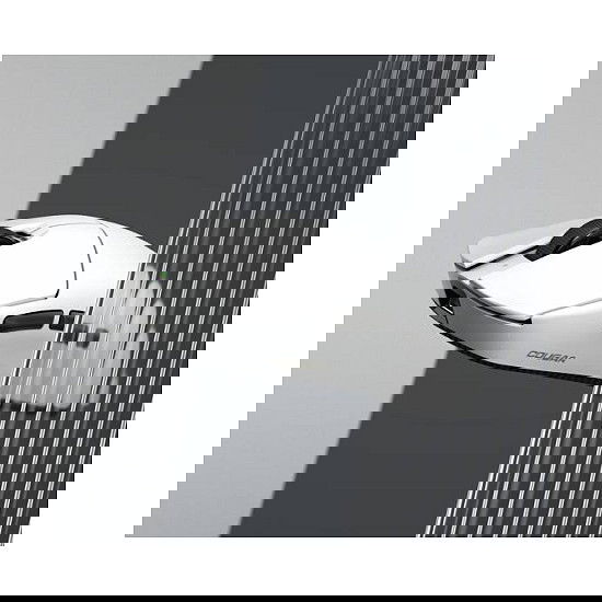 Cougar CGR-NLNW-RP4 Gaming Mouse Revenger Pro 4K wireless white, Óptico RF Wireless + USB Type-C, 26000 DPI, 1 ms