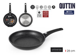 Quttin Sarten 28 cm Aluminio Forjado Induccion Universe (6 Unidades)