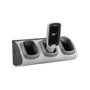 Motorola CRD-MC18-3SLCKH-01 Cargador para PDA Negro, Gris