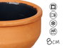 La Dehesa Set 6 Cazuelas Barro 8 cm Color Negro Antracita (pieza: 8 x 8 x 3,5 cm) (Set de 10)