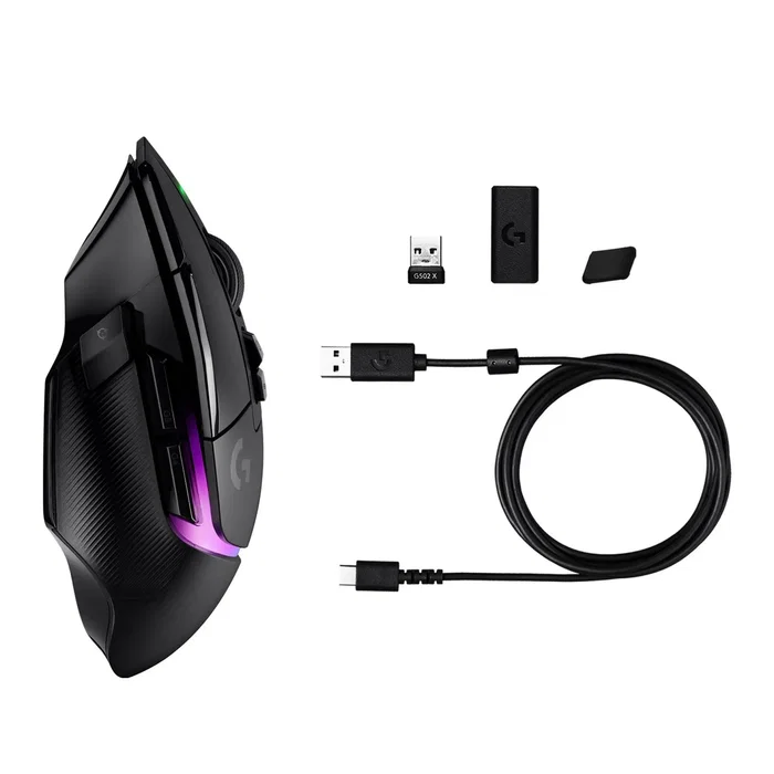 Logitech G502 X PLUS Ratón para juegos inalámbrico RGB Negro Logitech G502 X PLUS Ratón para juegos inalámbrico RGB Negro