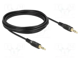 DeLOCK Cable de audio 3,5 mm macho a macho 5 m