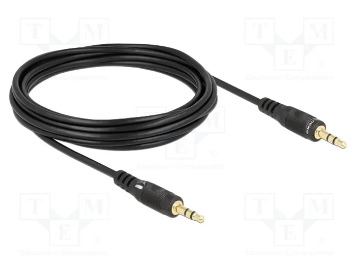 DeLOCK Cable de audio 3,5 mm macho a macho 5 m DeLOCK Cable de audio 3,5 mm macho a macho 5 m