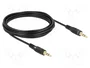 DeLOCK Cable de audio 3,5 mm macho a macho 5 m