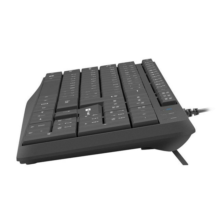 Natec Nautilus Teclado de Membrana USB Negro Full-size