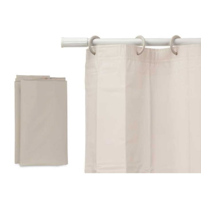 Set de Baño Berilo Beige PVC Polietileno EVA 28,5 x 43 x 6 cm (12 Unidades)