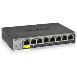Netgear GS108Tv3 Switch gestionado L2 de 8 puertos Gigabit Ethernet (10/100/1000) Full Duplex