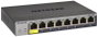 NETGEAR GS108Tv3 Switch Gestionado L2 con 8 Puertos Gigabit Ethernet, Gris