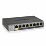 Netgear gs108tv3, switch 8 port, gestionado, l2, gigabit ethernet (10/100/1000), bidireccional completo (full duplex)