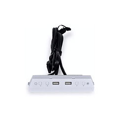Lian Li LAN216-1W Panel de E/S con controlador ARGB para LANCOOL 216 - blanco