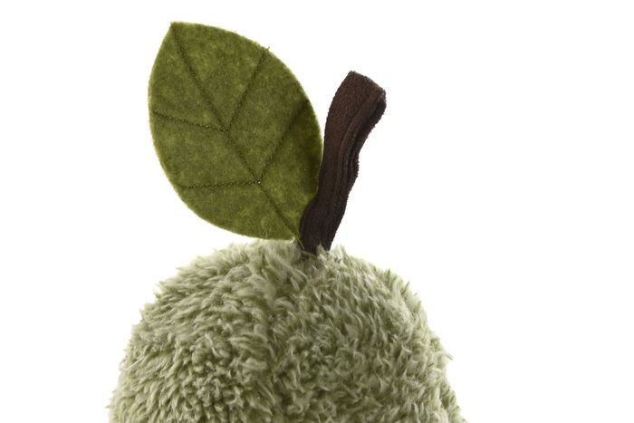 DKD Home Decor Sujetapuertas Tropical Verde Rojo Poliester Fresa Pera Fruta 12 x 23 x 12 cm (2 Unidades)