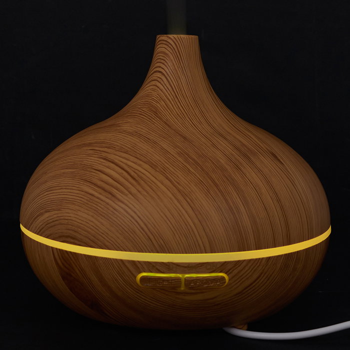 Home Deco Factory Difusor LED Efecto Madera USB 300ml Colección Natural Home Deco Factory Difusor LED Efecto Madera USB 300ml Colección Natural
