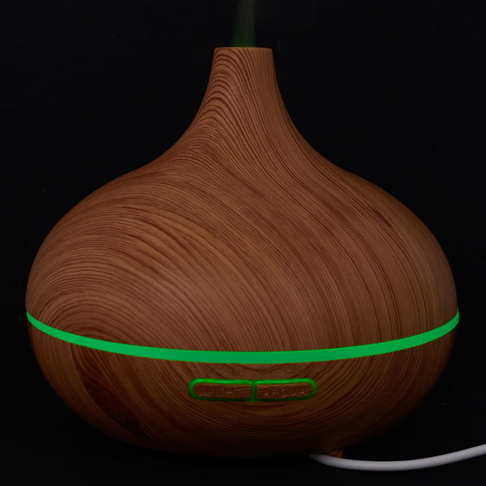 Home Deco Factory Difusor LED Efecto Madera USB 300ml Colección Natural Home Deco Factory Difusor LED Efecto Madera USB 300ml Colección Natural