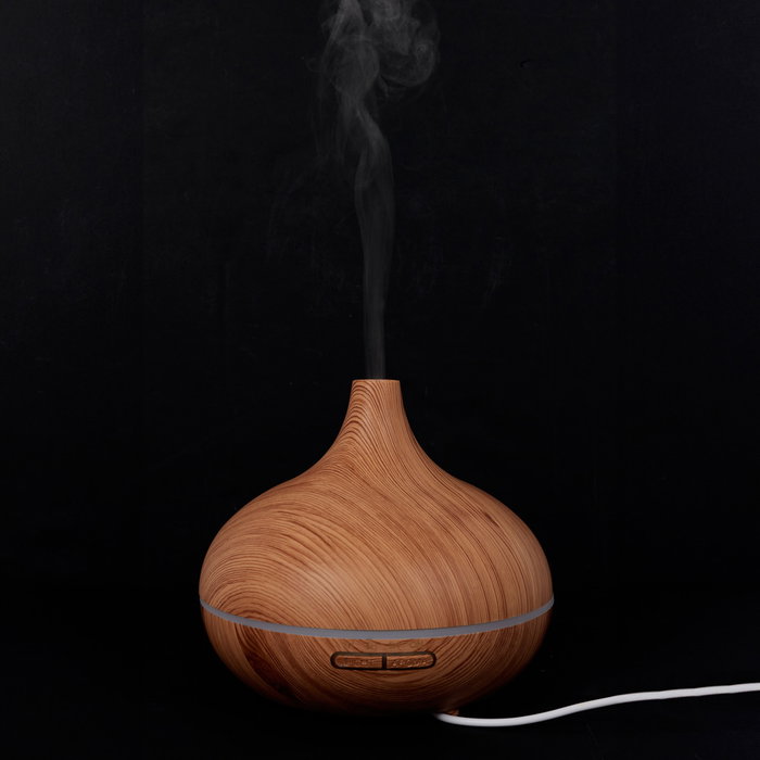 Home Deco Factory Difusor LED Efecto Madera USB 300ml Colección Natural Home Deco Factory Difusor LED Efecto Madera USB 300ml Colección Natural