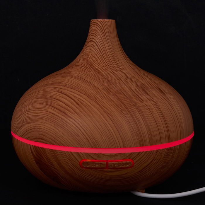 Home Deco Factory Difusor LED Efecto Madera USB 300ml Colección Natural Home Deco Factory Difusor LED Efecto Madera USB 300ml Colección Natural