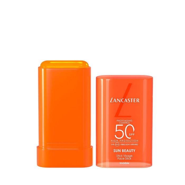 Lancaster Sun Beauty Stick Facial SPF50 1 u - Protección Solar Full Light, Resistente al Agua, Compacto y Translúcido