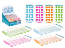 Leknes Cubitera de Plastico Redonda 24.5x11.8x2.7 cm (Set de 48)