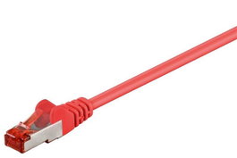 MicroConnect Cable de Red CAT6 F/UTP 2m Rojo