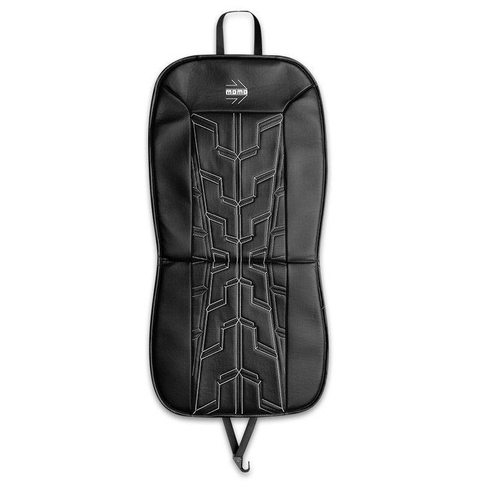 Momo Respaldo de Asiento Carrera Negro-Gris Momo Respaldo de Asiento Carrera Negro-Gris