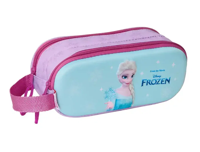 Safta Portatodo Doble 3D Frozen Disney