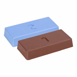 Wolfcraft Juego de 2 piezas de Pasta de pulir