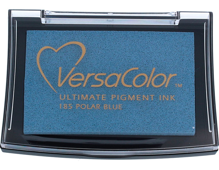 Tsukineko Almohadilla de tinta VERSACOLOR azul polar 95x65mm Tsukineko Almohadilla de tinta VERSACOLOR azul polar 95x65mm