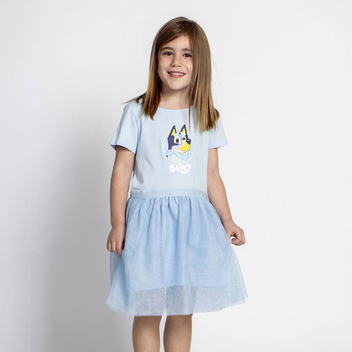 Cerdá Vestido Single Jersey Fantasia Bluey Talla 2 Años Cerdá Vestido Single Jersey Fantasia Bluey Talla 2 Años