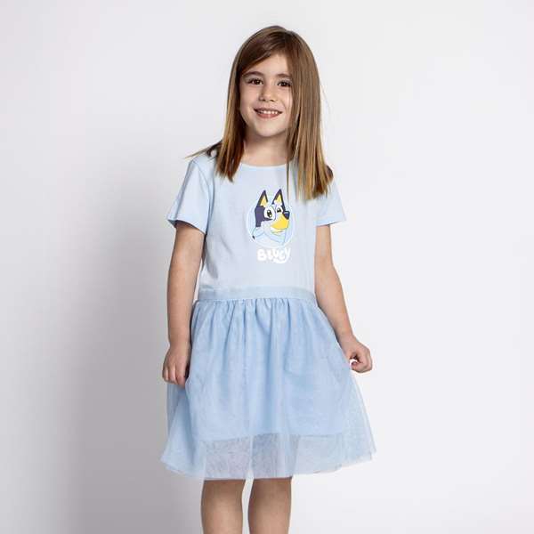 Cerdá Vestido Single Jersey Fantasia Bluey Talla 2 Años