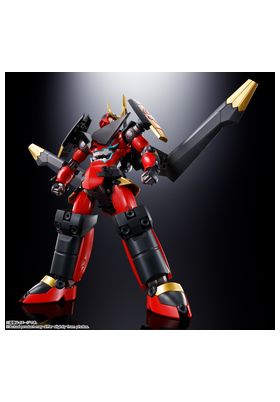 Tamashii Nations GX-107 Gurren Lagann & Giga Drill Set de Tengen Toppa Gurren-Lagann Soul of Chogokin, 18 cm