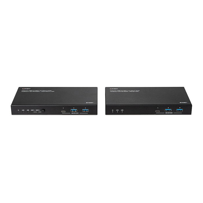 LINDY 39365 Transmisor y Receptor USB 3.2 Gen 1 / HDMI 4K60 HDBaseT Extensor por Red, 480 Mbit/s sobre 100 m Cat.6A, 2 Host LINDY 39365 Transmisor y Receptor USB 3.2 Gen 1 / HDMI 4K60 HDBaseT Extensor por Red, 480 Mbit/s sobre 100 m Cat.6A, 2 Host