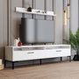 Hanah Home Conjunto Muebles Salón Istanbul Blanco Elegancia Moderna