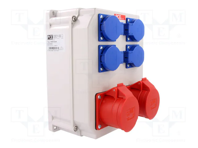 PCE Cuadro de Distribución IP54 para Pared PCE Cuadro de Distribución IP54 para Pared