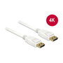 DeLOCK Cable DisplayPort 3m 4K Blanco