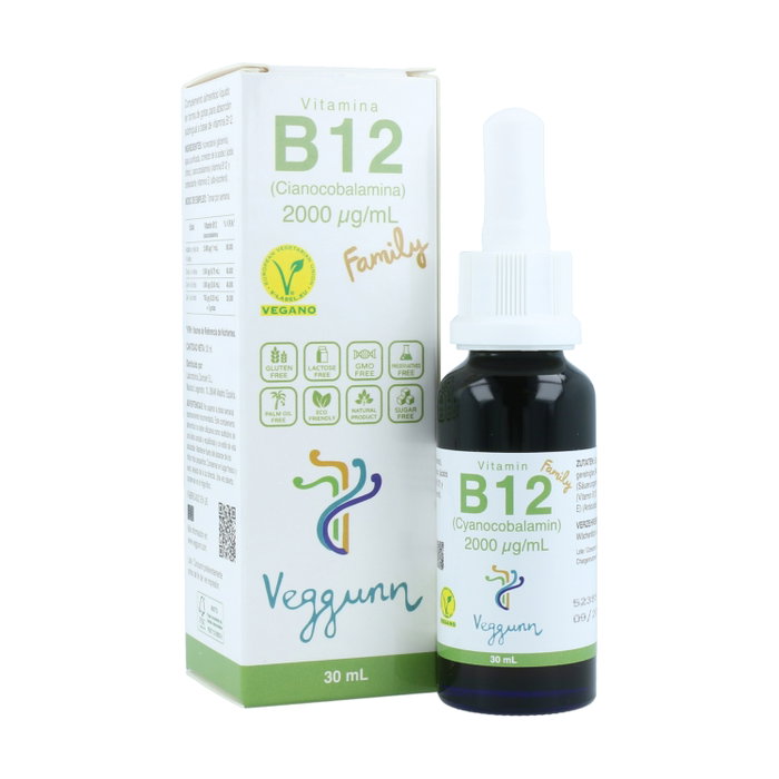 VEGGUNN Vitamina B12 Family 30 ml