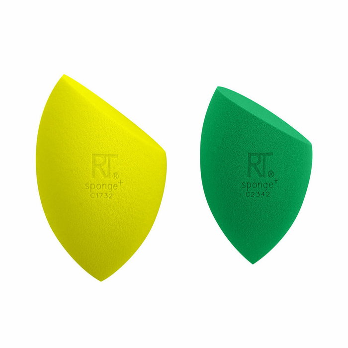 Real Techniques Nectar Pop Dewy Dose – Esponjas de Maquillaje Miracle Complexion – Dúo Pack 2 Unidades Sin Látex para Base y Corrector Real Techniques Nectar Pop Dewy Dose – Esponjas de Maquillaje Miracle Complexion – Dúo Pack 2 Unidades Sin Látex para Base y Corrector