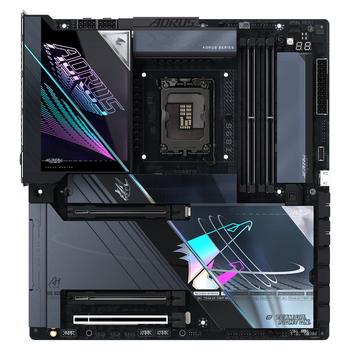 Gigabyte GA-Z890 AORUS MASTER AI TOP (1851) Placa Base ATX Extendida Intel Z890 LGA 1851 DDR5 Wi-Fi 7 Thunderbolt 4