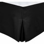 Home Linge Passion Funda de Somier 140 x 190 cm + 30 cm Negro