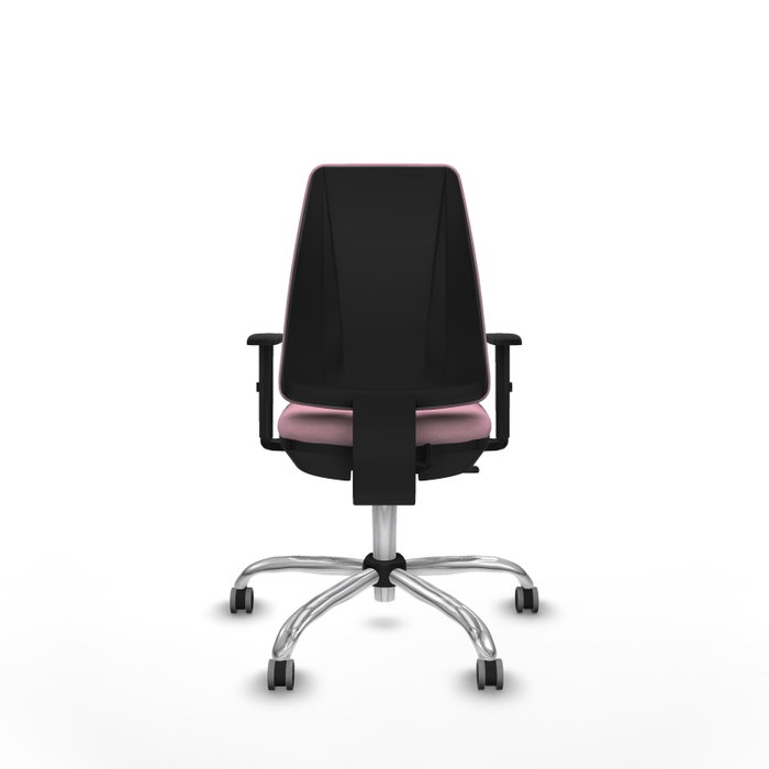 PIQUERAS Y CRESPO Silla de oficina Elche Rosa con Brazos 1D PIQUERAS Y CRESPO Silla de oficina Elche Rosa con Brazos 1D