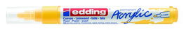 EDDING Marcador Acrílico 5100 Cónico 2-3 mm Amarillo Tráfico (Set de 10)