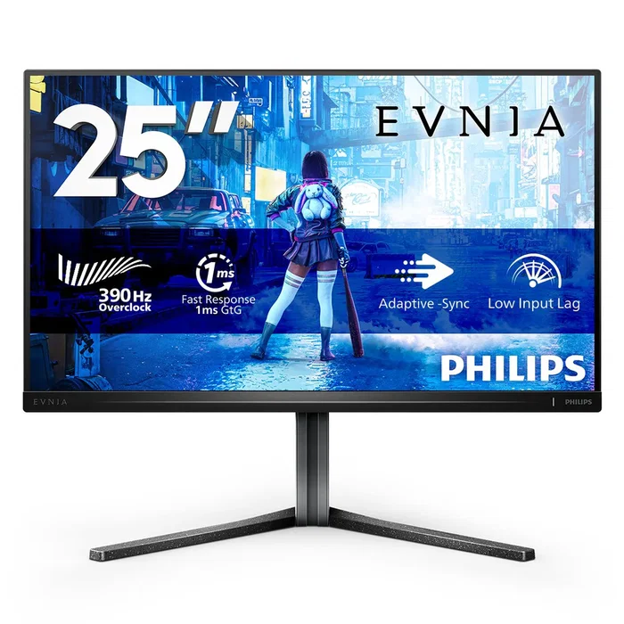 Philips Monitor Gaming Evnia 25M2N5200U/00 24.5" IPS Full HD 1920x1080 390Hz 0.3ms HDR400 NVIDIA G-SYNC Compatible Pivot Gris