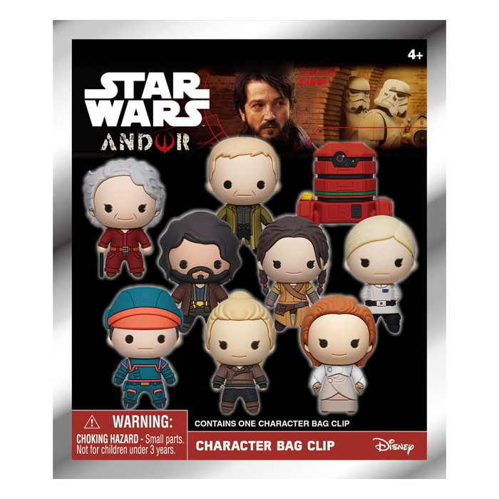 Star Wars 3D Colgantes Peluche Expositor Andor (24) Star Wars 3D Colgantes Peluche Expositor Andor (24)