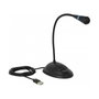 DeLOCK 65871 Micrófono USB con cuello de cisne y base de soporte