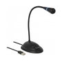 DeLOCK 65871 Micrófono USB con cuello de cisne y base de soporte