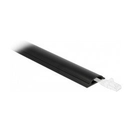 DeLOCK Conducto de cables autoadhesivo 50 x 12 mm - 1 m negro