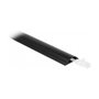 DeLOCK Conducto de cables autoadhesivo 50 x 12 mm - 1 m negro