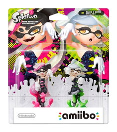 Nintendo Amiibo Splatoon: Callie & Marie Sister Set (Pack de 2 Figuras)