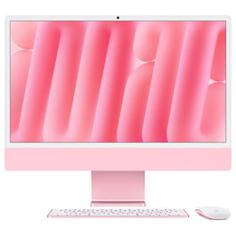 Apple iMac 24 pulgadas con pantalla Retina 4.5K, chip M4, 16GB RAM, 256GB SSD - Rosa