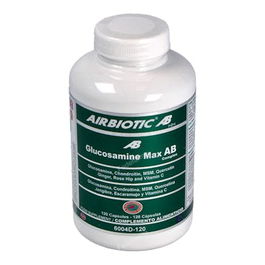 AIRBIOTIC Glucosamina Max Ab Complex 120Cap con Condroitina, MSM y Vitamina C para el Mantenimiento de Tejidos